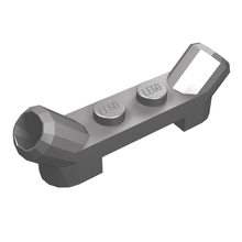 Part 61072 - Plate, Modified 1 x 4 with Angled Tubes - De BrickPlaats