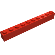 Part 6111 - Brick 1 x 10 - De BrickPlaats