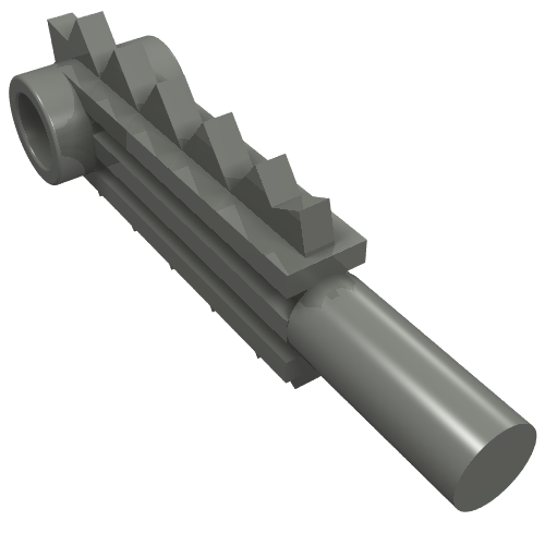Part 6117 - Minifigure, Utensil Tool Chainsaw Blade - De BrickPlaats