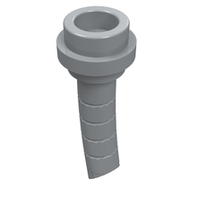 Part 61199 - Minifigure, Weapon Lightsaber Hilt Short with Ridges - De BrickPlaats
