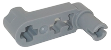 Part 61408 - Technic, Liftarm, Modified Crank / Pin 1 x 3 - Axle Holes and Squared Pin Hole - De BrickPlaats