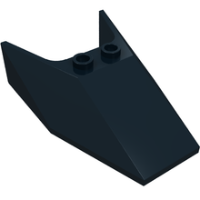 Part 6152a - Windscreen 6 x 4 x 1 1/3 with Bottom Tabs and Hollow Studs - De BrickPlaats
