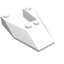 Part 6153a - Wedge 6 x 4 Cutout without Stud Notches - De BrickPlaats
