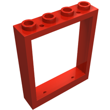 Part 6154 - Door, Frame 1 x 4 x 4 Lift - De BrickPlaats