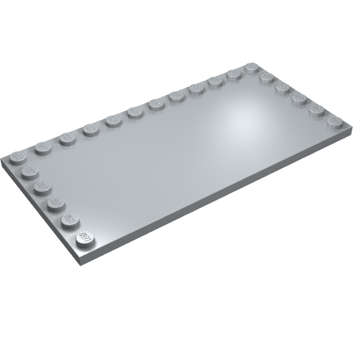 Part 6178 - Tile, Modified 6 x 12 with Studs on Edges - De BrickPlaats