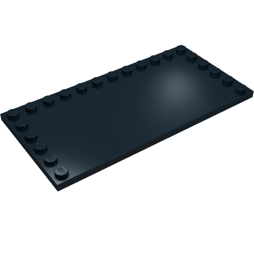 Part 6178 - Tile, Modified 6 x 12 with Studs on Edges - De BrickPlaats
