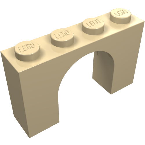 Part 6182 - Arch 1 x 4 x 2 - De BrickPlaats