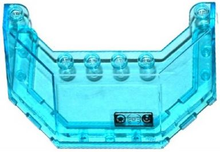 Part 62576pb03 - Windscreen 5 x 8 x 2 with 3 Gauges Pattern (Sticker) - Set 70169 - De BrickPlaats