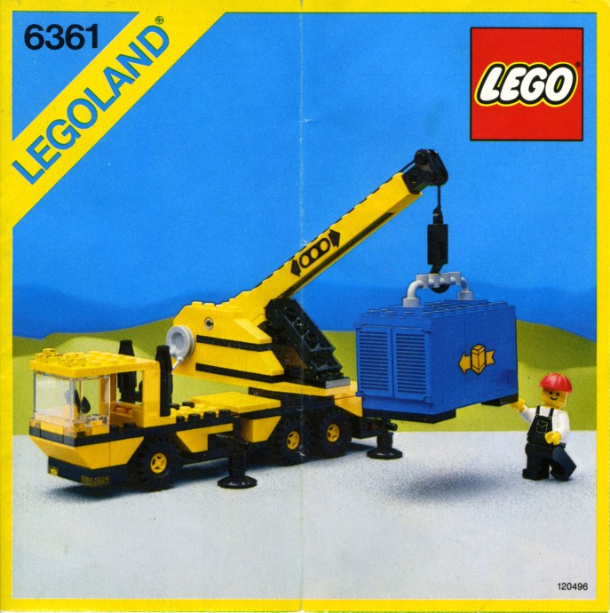 Set 6361 - Mobile Crane - De BrickPlaats