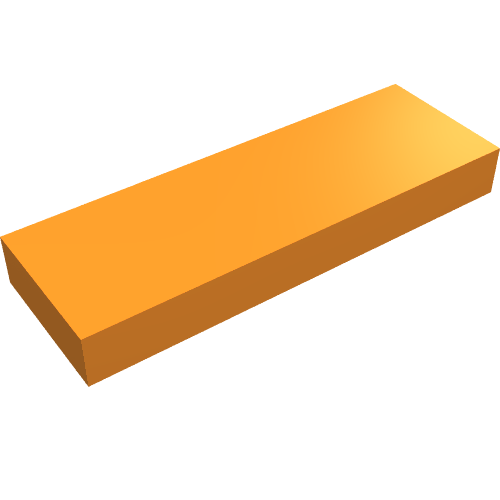 Part 63864 - Tile 1 x 3 - De BrickPlaats