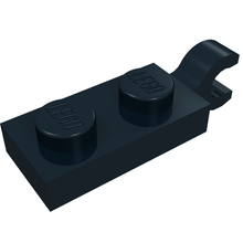 Part 63868 - Plate, Modified 1 x 2 with Clip on End (Horizontal Grip) - De BrickPlaats