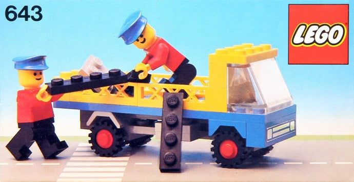 Set 643 - Flatbed Truck - De BrickPlaats