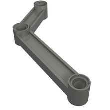 Part 64451 - Technic, Link 1 x 9 Bent (6 - 4) - De BrickPlaats