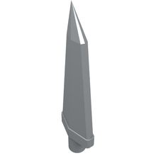 Part 64727 - Minifigure, Weapon Sword, Spike Flexible 3.5L with Bar End - De BrickPlaats