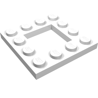 Part 64799 - Plate, Modified 4 x 4 with 2 x 2 Open Center - De BrickPlaats