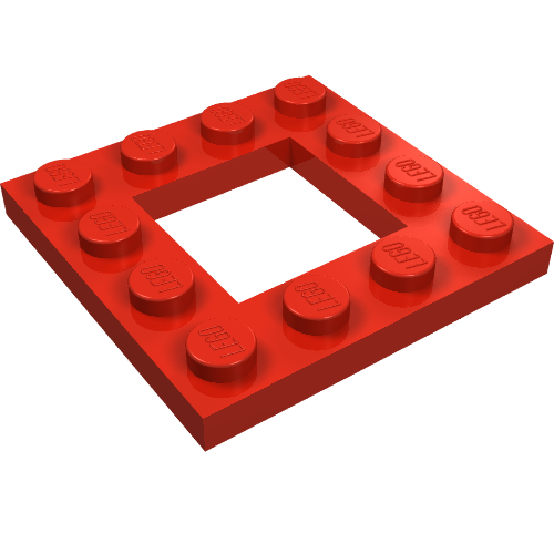 Part 64799 - Plate, Modified 4 x 4 with 2 x 2 Open Center - De BrickPlaats