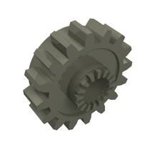 Part 6542 - Technic, Gear 16 Tooth with Clutch - De BrickPlaats