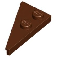 Part 65426 - Wedge, Plate 4 x 2 Right, Pointed - De BrickPlaats