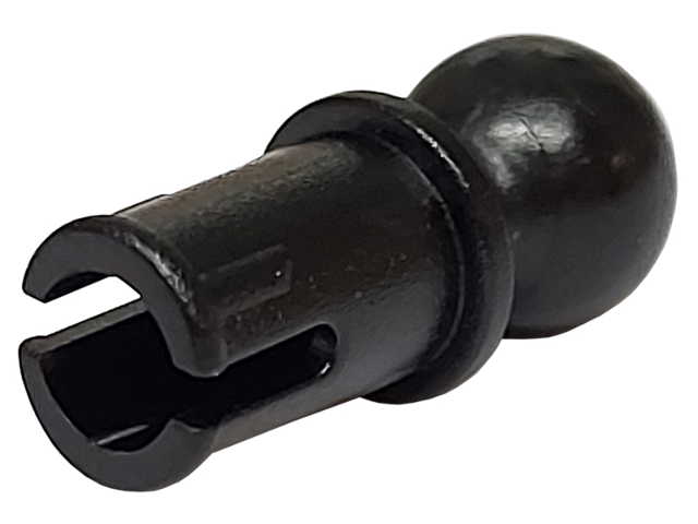 Part 6628a - Technic, Pin with Friction Ridges and Tow Ball with Round Pin Hole - De BrickPlaats