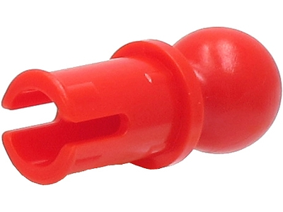 Part 6628a - Technic, Pin with Friction Ridges and Tow Ball with Round Pin Hole - De BrickPlaats