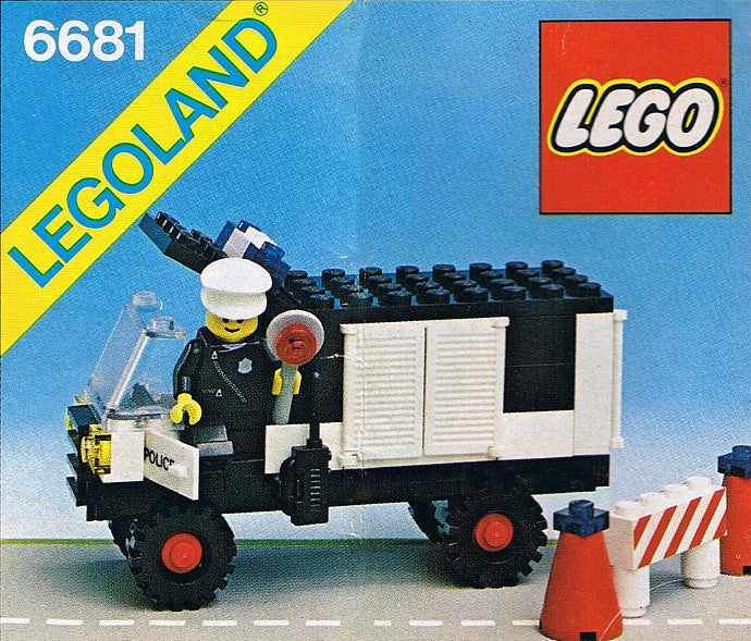 Set 6681 - Police Van - De BrickPlaats