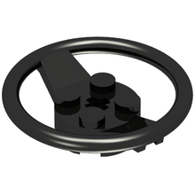 Part 67811 - Vehicle, Steering Wheel with 2 x 2 Center and Axle Hole - De BrickPlaats