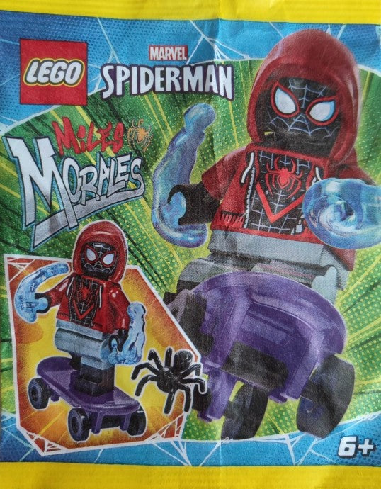 Set 682303 - Miles Morales with Skateboard paper bag - De BrickPlaats