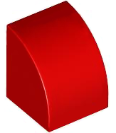 Part 7126 - Slope, Curved 1 x 1 - De BrickPlaats