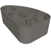 Part 71708 - Technic, Liftarm, Modified L-Shape Quarter Ellipse Thick 2 x 3 - De BrickPlaats