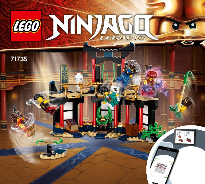 Instruction 71735 - Tournament of Elements - De BrickPlaats