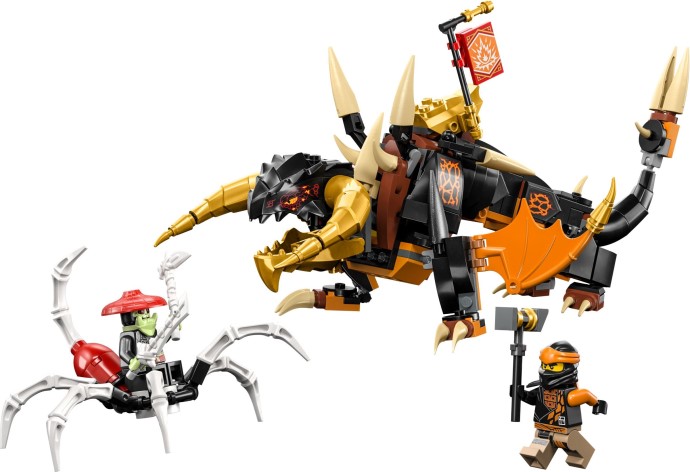 LEGO® NINJAGO® Cole’s Earth Dragon EVO 71782 Building Toy Set - De BrickPlaats
