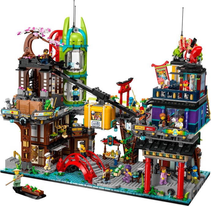 Set 71799 - NINJAGO City Markets - De BrickPlaats