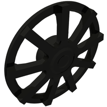 Part 72210b - Wheel Cover 9 Spoke - for Wheel 72206pb01 - De BrickPlaats
