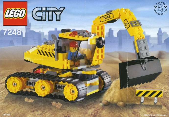 Set 7248 - Digger - De BrickPlaats