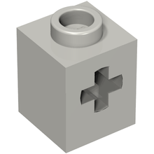 Part 73230 - Technic, Brick 1 x 1 with Axle Hole - De BrickPlaats