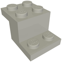 Part 73562 - Bracket 3 x 2 x 1 1/3 with Bottom Stud Holder - De BrickPlaats