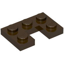 Part 73831 - Plate, Modified 2 x 3 with 1 x 1 Cutout - De BrickPlaats