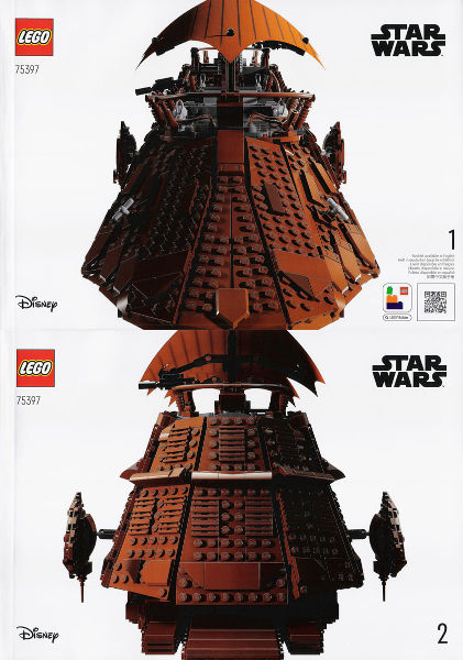 Instruction 75397 - Jabba's Sail Barge - UCS - De BrickPlaats