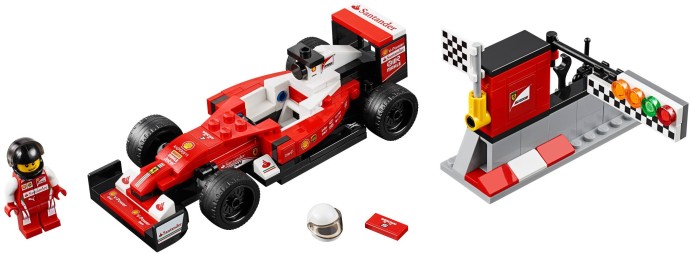 Set 75879 - Scuderia Ferrari SF16-H - De BrickPlaats