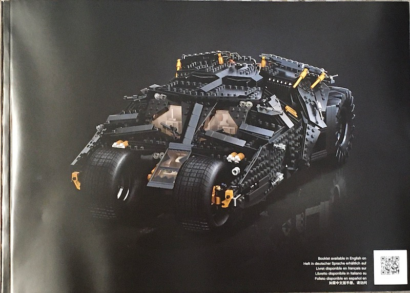 Instruction 76240 - Batman Batmobile Tumbler - De BrickPlaats