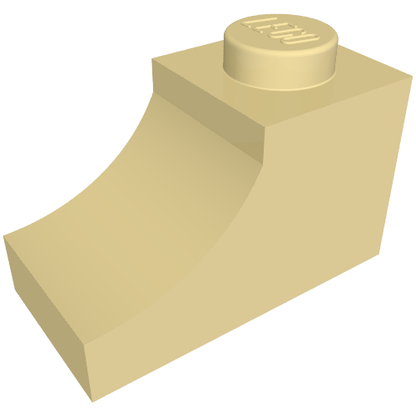 Part 78666 - Arch 1 x 2 Inverted - De BrickPlaats