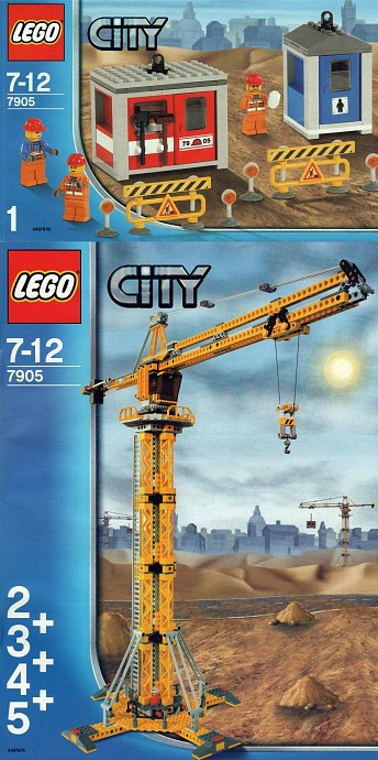 Set 7905 - Tower Crane - De BrickPlaats