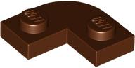 Part 79491 - Plate, Round Corner 2 x 2 with 1 x 1 Cutout - De BrickPlaats