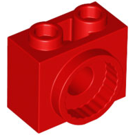 Part 80431 - Technic, Brick Modified 1 x 2 x 1 1/3 with Rotation Joint Socket - De BrickPlaats