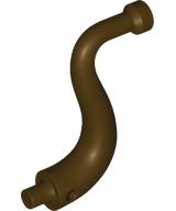 Part 80497 - Elephant Tail / Trunk with Bar End - Long Straight Tip - De BrickPlaats
