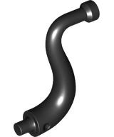 Part 80497 - Elephant Tail / Trunk with Bar End - Long Straight Tip - De BrickPlaats