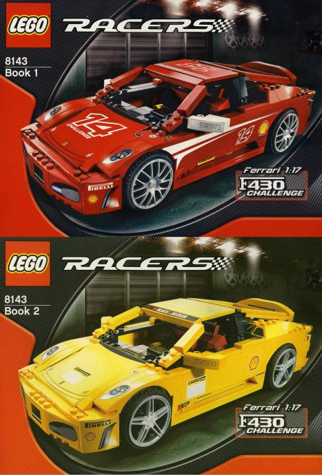 Set 8143 - Ferrari F430 Challenge - De BrickPlaats
