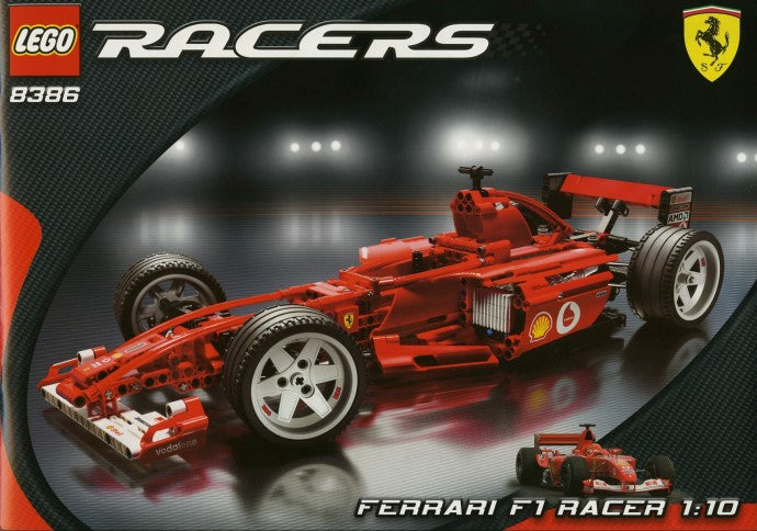 Set 8386 - Ferrari F1 Racer 1:10 - De BrickPlaats