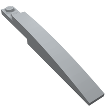 Part 85970 - Slope, Curved 10 x 1 - De BrickPlaats
