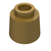 Part 85975 - Cone 1 1/6 x 1 1/6 x 2/3 (Fez) - De BrickPlaats